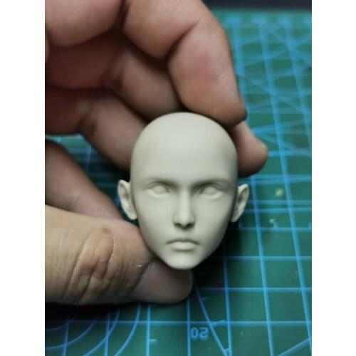 1/6 Scale the Last Fantasy Cloud Strife Unpainted Head Young Version for 12''Figures Bodies