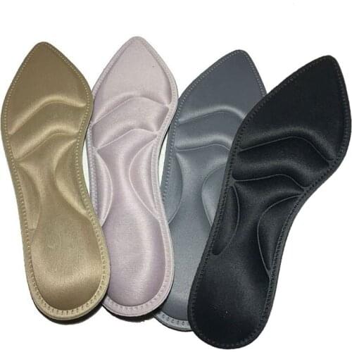 4D Insole Stretch Breathable Deodorant Running Cushion Insoles For Feet Man Women Insoles Shoes Sole Orthopedic Pad Memory Foam