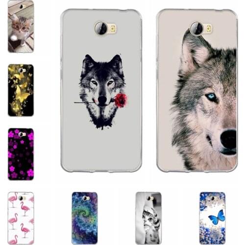 For Huawei Y5 II Y5II Y5 2 Case Cover Soft Silicone Back Cover Honor 5A Coque Capa Huawei Honor 5A LYO-L21 CUN-U29 Phone Cases