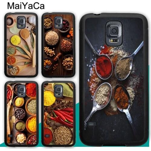 Spices Seasoning Cooking Chef Case For Samsung A21S A20e A71 A51 A10 A40 A50 A70 Galaxy S20 Plus S10 S9 Note 20 Ultra