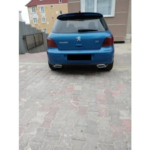 Peugeot 307 Diffuser Sport Model Diffuser Car Accessory Universal Compatible Modified Rear Bumper Attachment