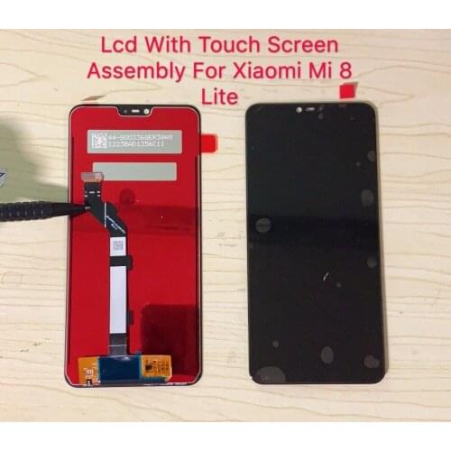 10 PCS/Lot Tested Well Display Replacement For Mi 8 lite mi8 Youth mi8x With Touch Screen Digitizer Assembly Parts