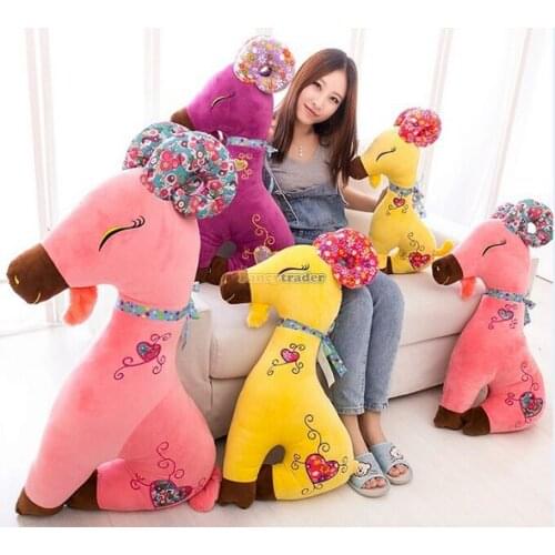Fancytrader 2014 New Arrival 37'' / 95cm Lovely Giant Plush Sheep, Plush Giant Goat, 3 Colors Available! Free Shipping FT50040