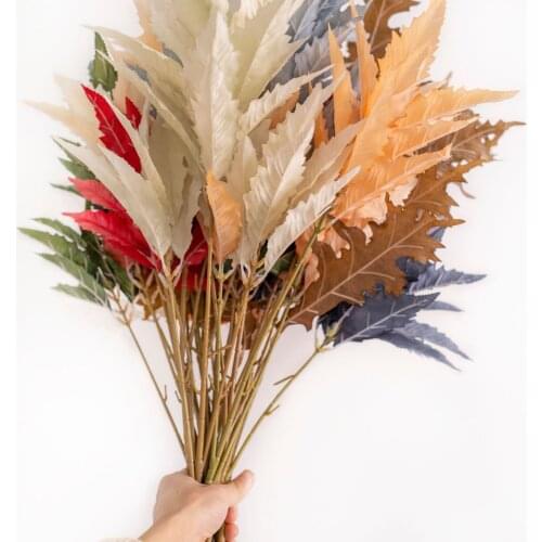 Simulation Leaf Flower Branch Wedding Flower Arrangement Decoration DIY Home Party Supply