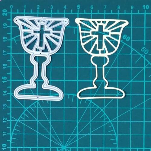 Cross Glory Trophy Metal Cutting Dies For Stamps Scrapbooking Stencils DIY Paper Album Cards Decoration Embossing 2020 New