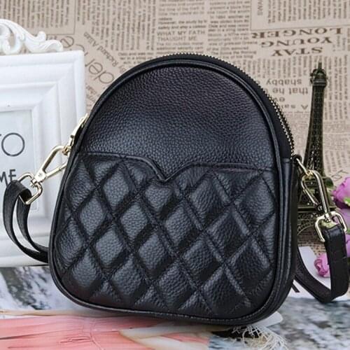 Best Girls’ Gift Black/Blue Color Women Shoulder Bag Mini Girl Phone Crossbody Bags Diamond Pattern Ladies Money Pocket Collect