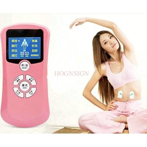 Mini electric massager patch meter home digital meridian physiotherapy instrument neck waist neck shoulder acupuncture pulse met