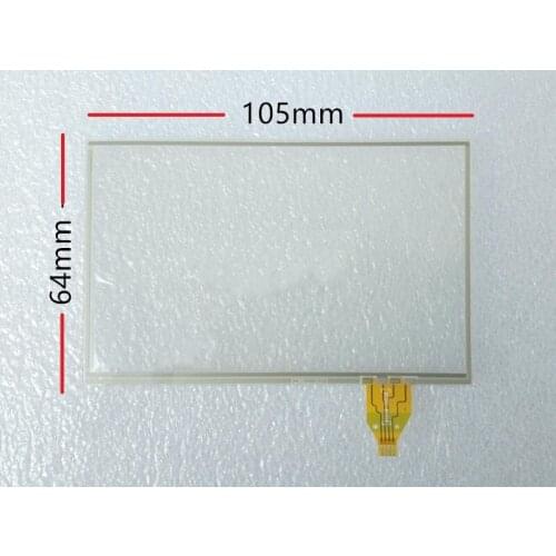 New 4.3-inch touch screen is suitable for four-wire learning machine access control point reader touch screen outer screen 105*6