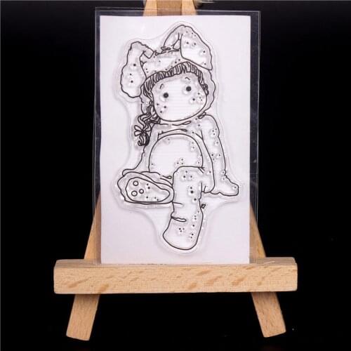 New Transparent Silicone Clear Rubber Stamp Sheet Cling Scrapbooking DIY Cute Pattern Photo Album PaperCard Decor