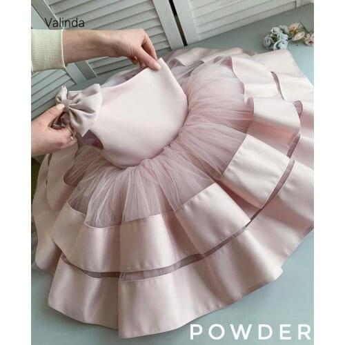 One Shoulder Little Princess Dresses for Girls Birthday Party Special Occasion