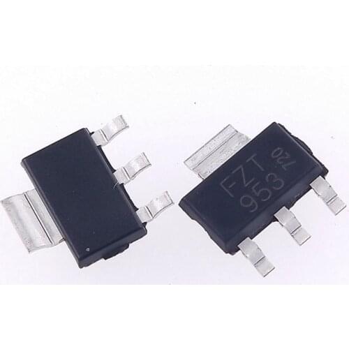Original 100PCS/LOT new FZT953 bipolar transistor triode patch SOT-223