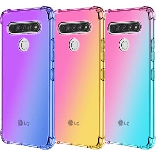 Anti-dust Flexible Colorful TPU Cover for LG K61 Q61 K51 Q51 K50S Stylo 6 K51S K41S V60 Thinq Anti-scratch Phone Case Coque