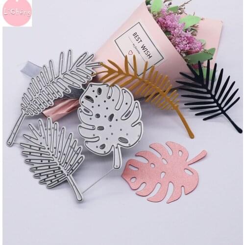 Metal Cutting Leaf Dies Embossing Stencil Metal Dies For Card Making Templates For Craft Paper Puncher For Scrapbook Crafts