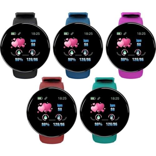D18 Smart Bracelet Multi-function Waterproof Outdoor Smart Watch Sleep Monitoring Heart Rate Monitoring For Android iOS Phones