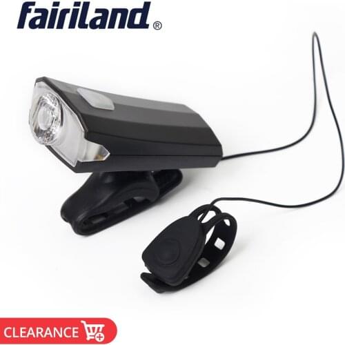 400 Lumens USB Rechargeable Bike Headlight with horn Cycling Front Bicycle Light and Speaker 4 Lighting Modes and sound effects