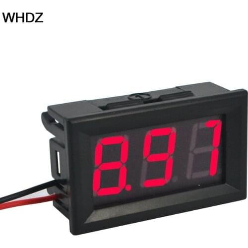 Voltmeter Ammeter DC 100V 10A Digital LED Dual Voltage Amp Panel Guage Car Current Monitor Tester 4.5-30v Voltage Meter
