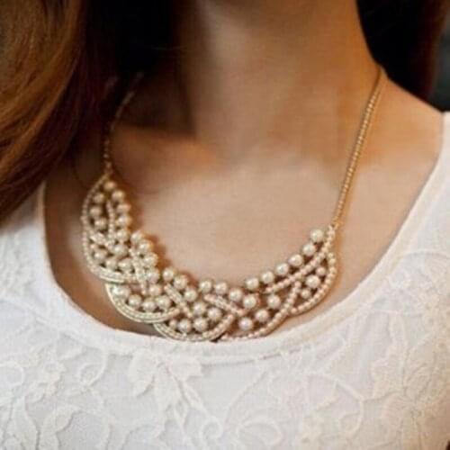 Женские ожерелья из жемчуга Xinshiqin China At AliExpress