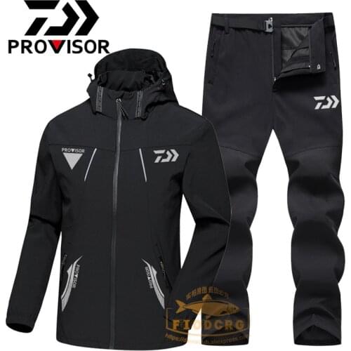 2022 Reflected Spring Autumn DAWA Fishing Jacket Outdoor Waterproof Fishing Clothes Fishing Set DAIWA Fishing Suit Fishing Pants