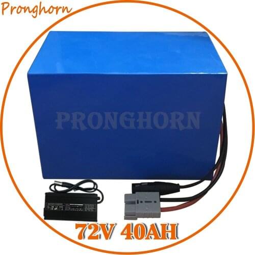 72V Electric Scooter Battery 72V 40AH 5000W 4000W Electric Bicycle Battery use LG cell 20S 72V ebike Battery With 84V 5A Charger