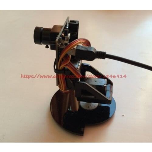 Free shipping Pixy CMUcam5 Sensor Pan/Tilt for Pixy vision sensor Head support Image sensor module