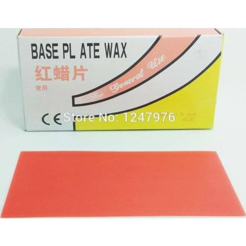Free shipping New 2box Dental Lab Base Plate Dental Wax Dentist