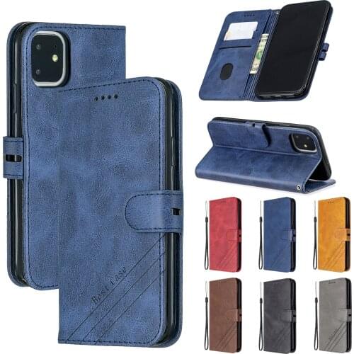 Magnetic Flip Leather phone Case For iphone 11 pro Max case Wallet Cover on For iphone 7 8 Plus X XR XS Max SE 2020 Phone Bag