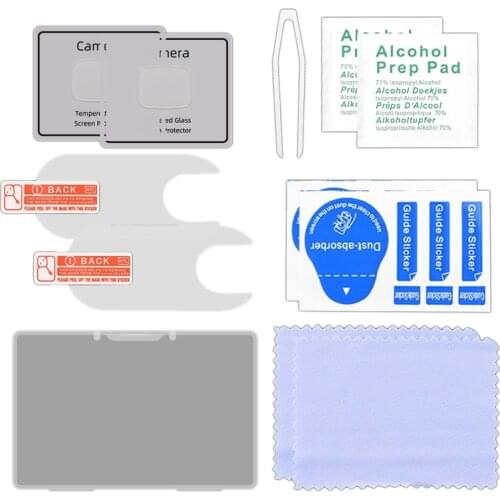 HFES 2 Set Camera Lens Protective Film for Fimi Palm 2 HD Tempered Glass Screen Protector Gimbal Camera Accessories