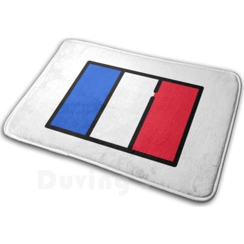 France Flag Mat Rug Carpet Anti-Slip Floor Mats Bedroom France Flag Flag Drapeau Français New Cool Amazing Awesome