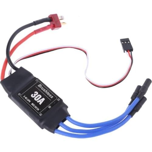 Rc Brushless Motor 30A ESC 2-4S Electric Speed Controller with 5V 2A BEC For Rc Multicopter helicopter T plug C5AF