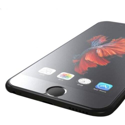 Vidrio Templado mate sin huellas dactilares para iphone11 Pro Max XS MAX XR 7 8Plus 6SPlus SE2020 pelicula protectora esmerilada