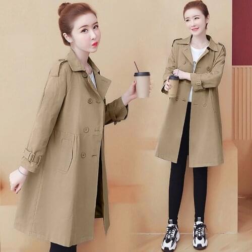 Женские классические тренчи XLMJDZGS China At AliExpress
