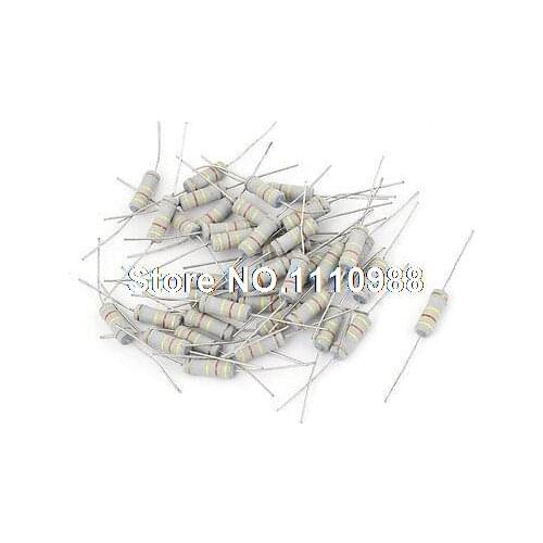 2W Power Rating 430K Ohms Resistors Carbon Film x 40