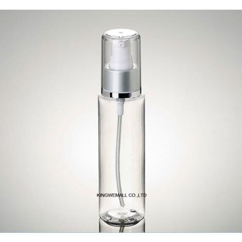 300PCS/Bottle 120ML Professional Women Lady Beauty Shampoo Lotion empty plastic pump bottle foam Make Up Cosmetic Cute Tool