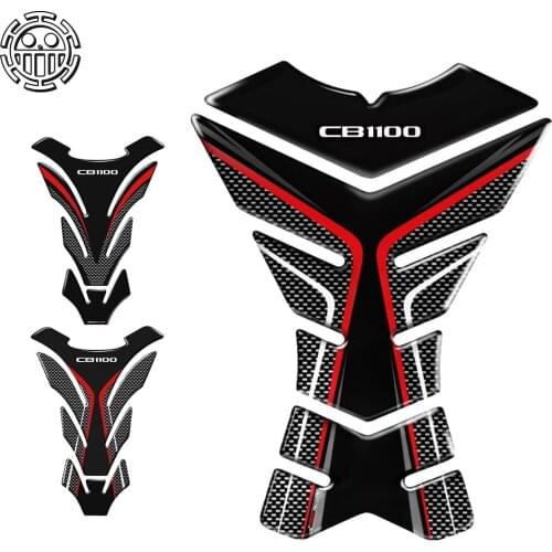 3D Motorcycle Sticker Gas Fuel Oil Tank Pad Decal Protector For Honda CB1100 CB 1100 Tankpad