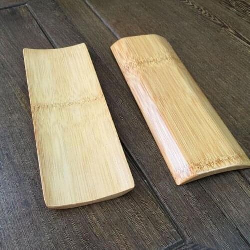 Bamboo Tea Towel Crafts Kung Fu Tea Accessories Towel Tray Napkin Storage Holder Dish Plate Tea Tray