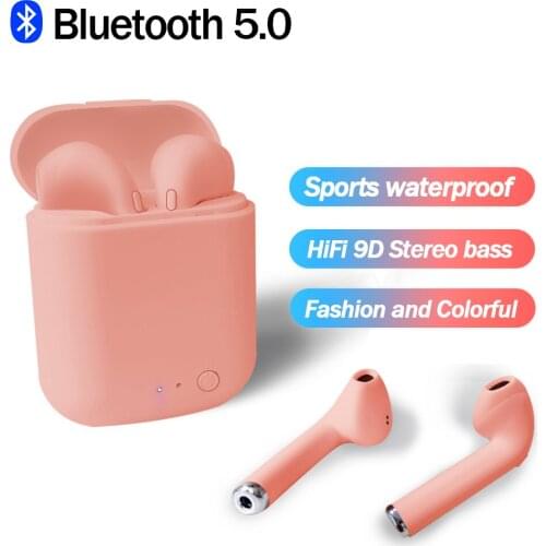 Mini-2 TWS Wireless Headphones Bluetooth Earphones Stereo Bass Headsets Sport Waterproof Earbuds In-ear Headphones Free Shipping