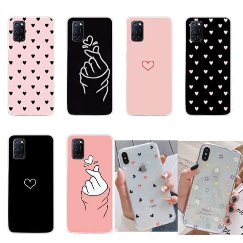 For OPPO A52 A72 A92 Case Phone Cover Soft TPU Case for OPPO Realme C3 C2 A1k 5 Pro A5S A7 A9 2020 A3S coque Case Silicone Cover