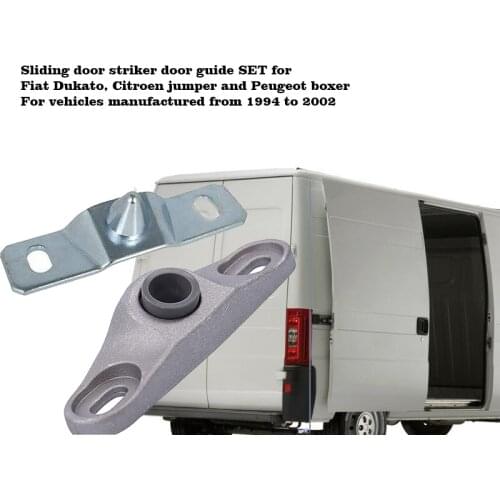 For Fiat Ducato, for Peugeot boxers for Citroen jumpers sliding door positioner guide flaps 1358687080 1313566080 1set