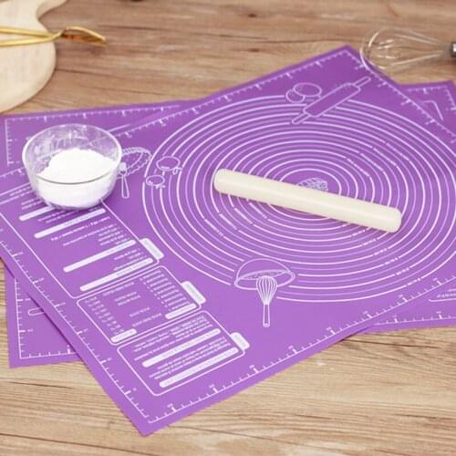 45x60cm Extra Large Baking Mat Silicone Pad Sheet Baking Mat for Rolling Dough Pizza Dough Non-Stick Maker Holder Kitchen Tools