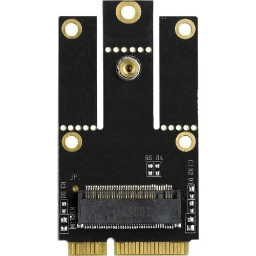 M.2 NGFF to Mini PCI-E Converter Adapter for M.2 Wifi Wlan Bluetooth Card Intel AX200 9260 8265 8260 for Laptop