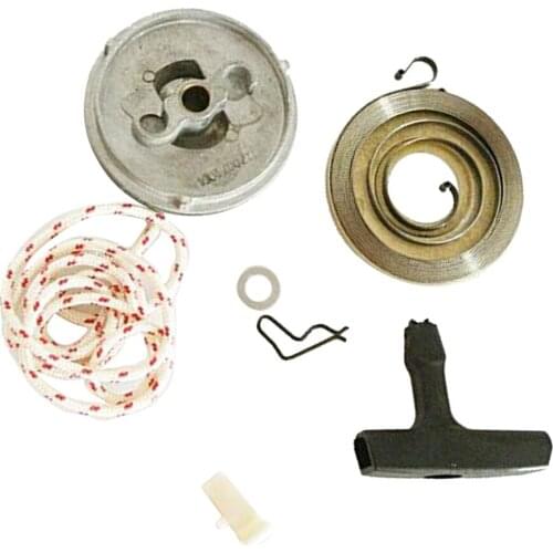 Recoil Starter Pulley Pawl Dog Washer Rope Repair Kit for Chainsaw