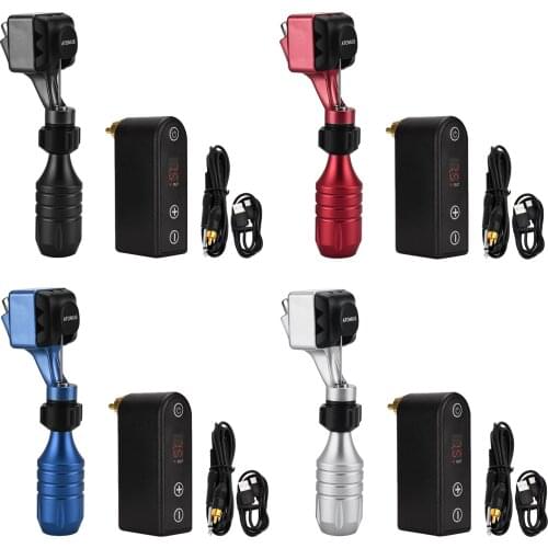 Pro Coreless Rotary Tattoo Machine, Lightweight Pen Style Fits Comfortably in Your Hands, Perfect for Long Hours of Tattooing