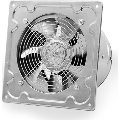 Industrial stainless steel large wind exhaust fan kitchen powerful exhaust fan 6 inch 8 inch 10 inch 12 inch EF07