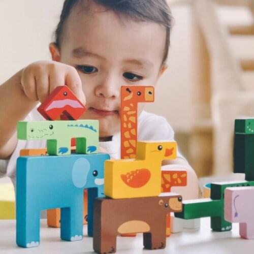Children Kids Wooden Puzzle Baby Educational Toys Kids 2 To 4 Years Old Puzzle Toddler Toys Juguetes Sensory Toys BK50PT