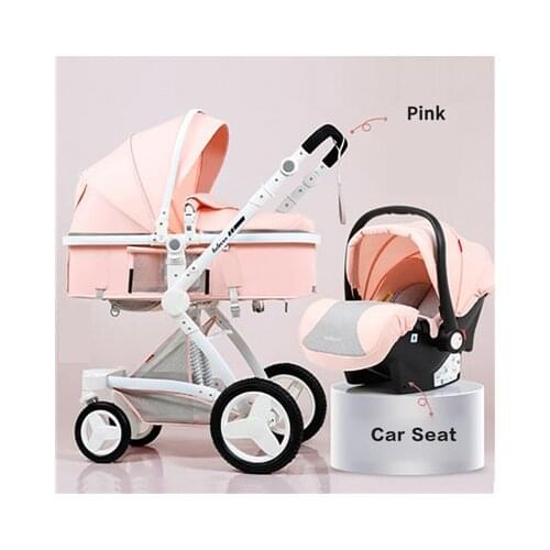 RU free ship ! Multifunctional sitting and lying high landscape baby stroller lightweight folding newborn child baby stroller