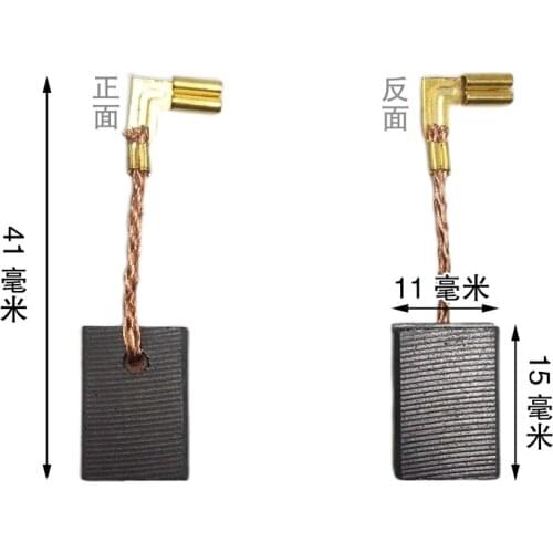 Angle Grinder 5*11*15 Mm Carbon Brush For Makita 9553 NH 9555NB HN Power Tool Parts