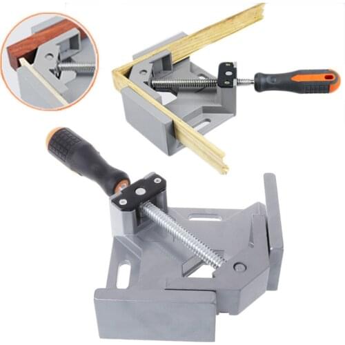 90 Degree Corner Right Angle Clamp Woodworking Vice Wood Metal Welding Gussets #6A60308