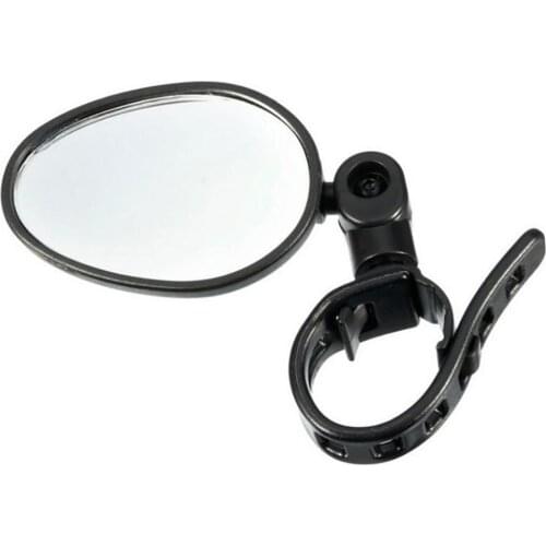 Universal Bicycle Handlebar 360 Degree Rotate Wide Angle Rearview Glass Mirror Angle Rearview