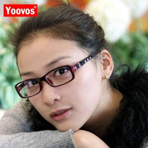 Yoovos Square Glasses Women Blue Light Glasses Frame For Women/Men Small Frame Eyeglasses Frames Okulary Retro Gafas De Mujer