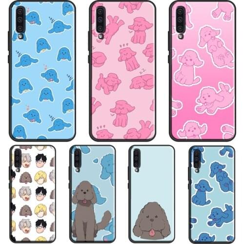 Yuri!!! On Ice Makkachin Case For Samsung A52 A12 A32 A72 A21S A20e A21S A31 A51 A71 A10 A02S A50 A70 Back Cover